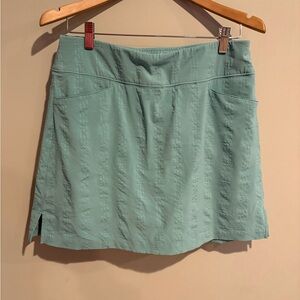 Lady Hagen Green golf Textured Skirt